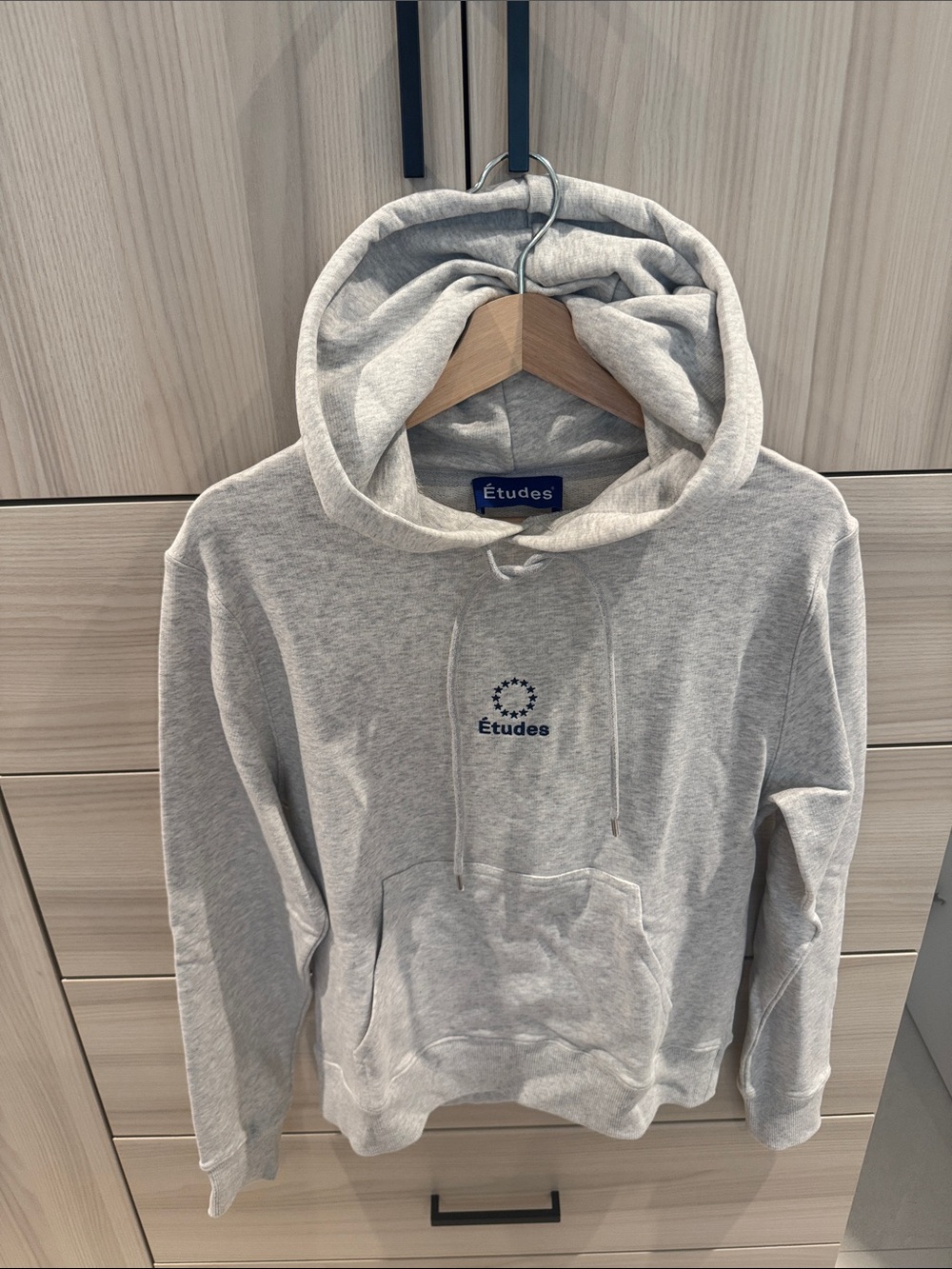 Études Studio Light Gray Logo Hoodie